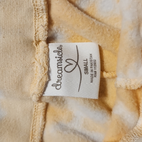 Dreamsicle sleepwear tie-die lounge wear pajama set PJ small sherbert colors S - Picture 5 of 6